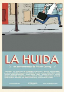 LA HUIDA